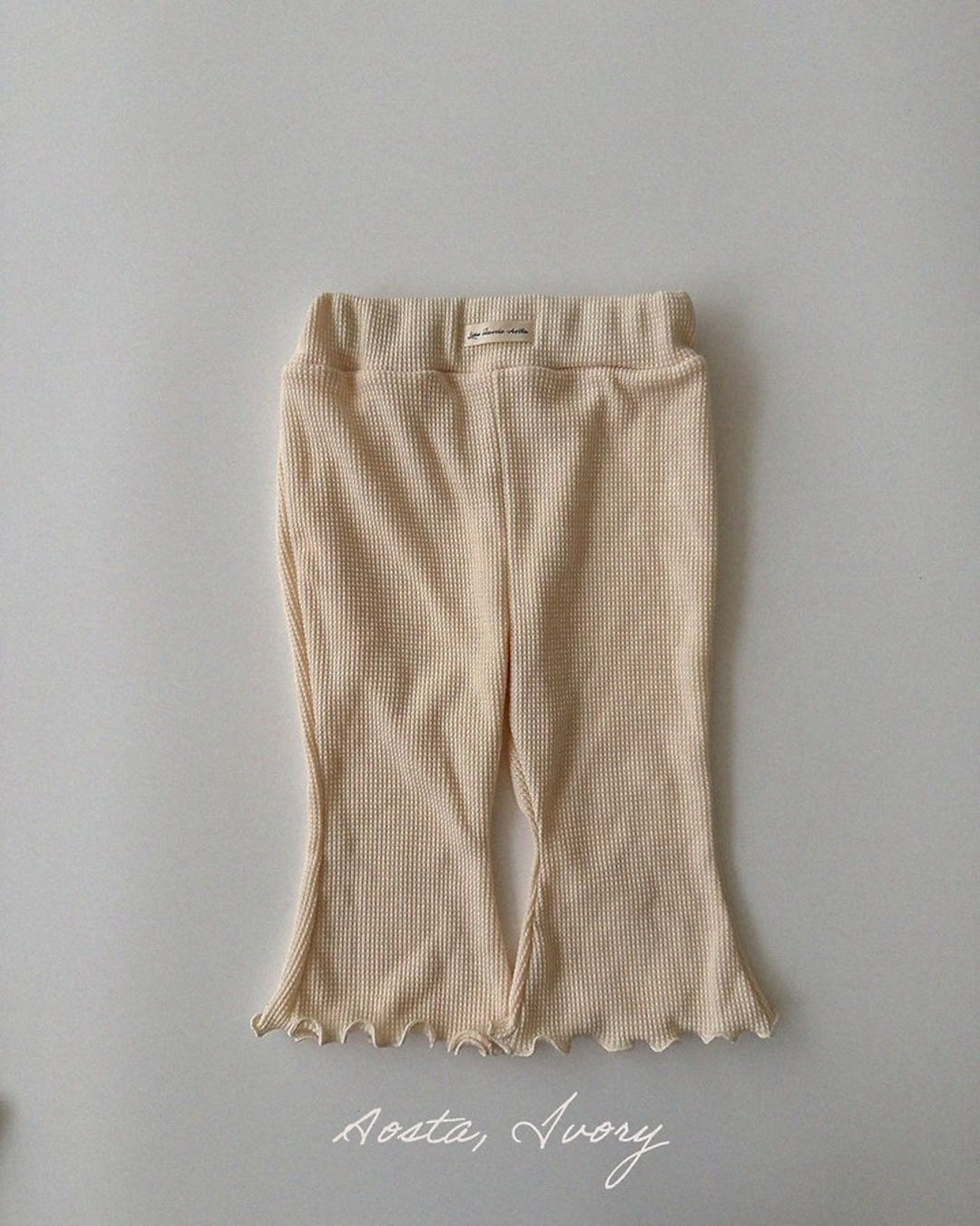 [AOSTA]Jelly Waffle Pants