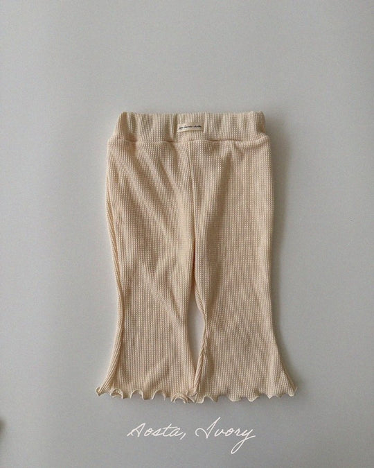 [AOSTA]Jelly Waffle Pants