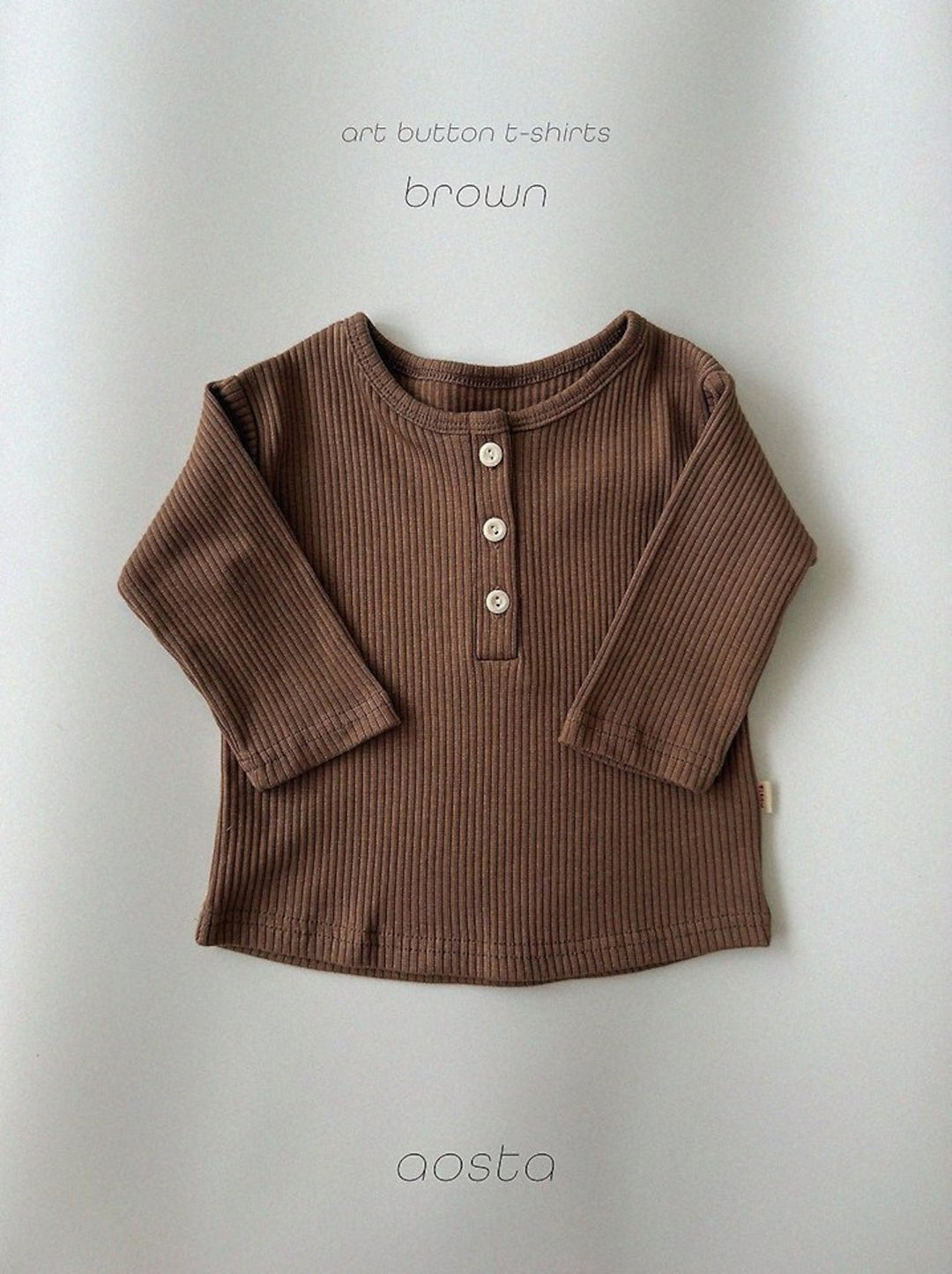 [AOSTA]Butter Button T