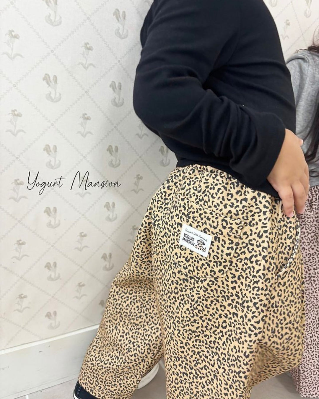 [yogurt mansion]leopard pants