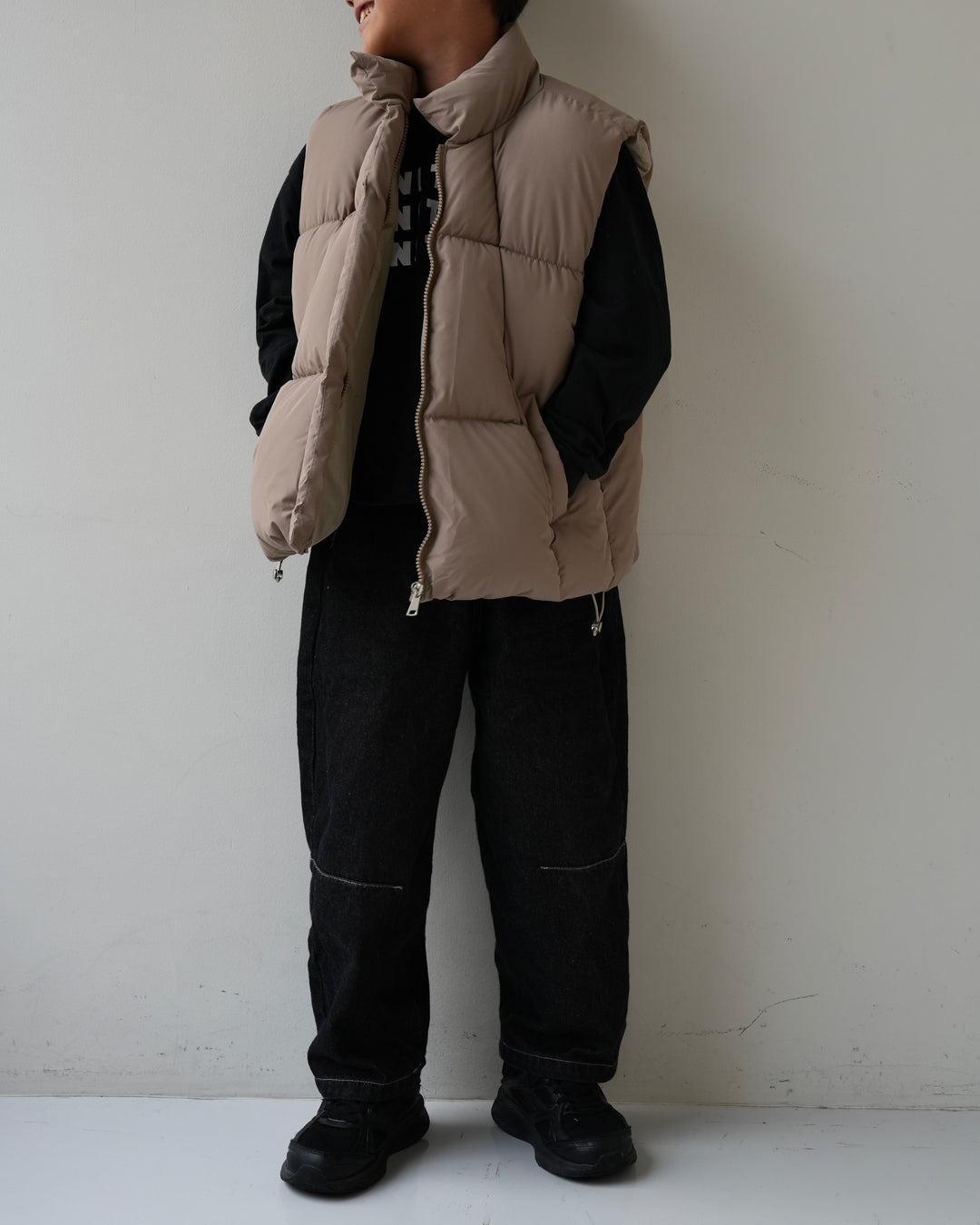 アーチキルトダウンベスト