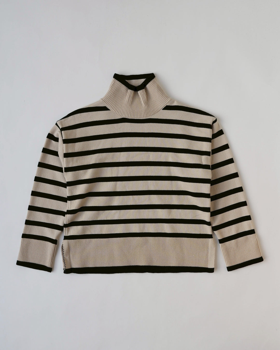 ボーダートップスニットセットアップ