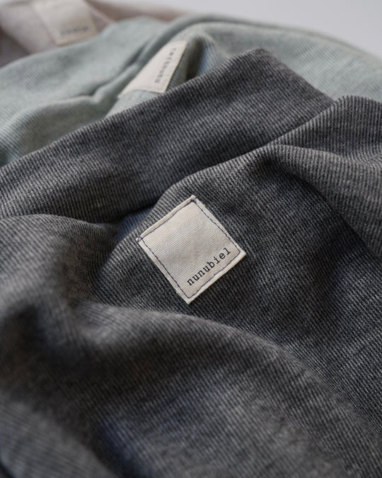 [nunu biel]bland裏起毛モックネック