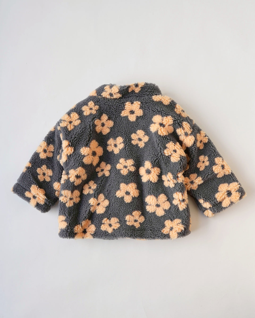 裏起毛フラワーボアV/Nジャケット