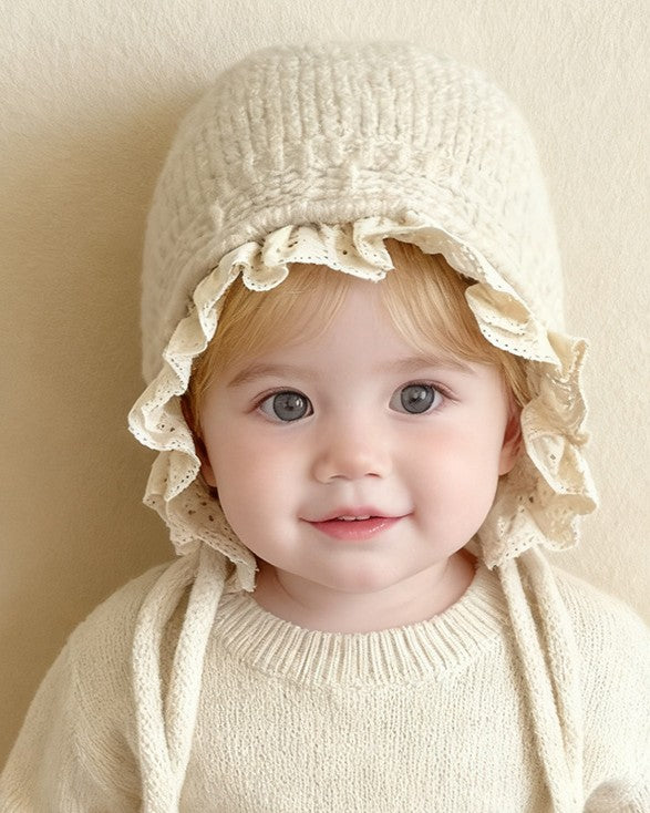 フリルニットボンネ