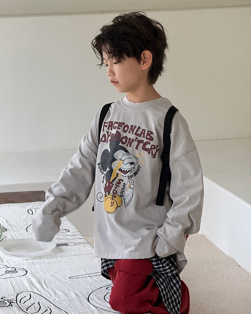 CRYBABYピグメントBIG Tee.