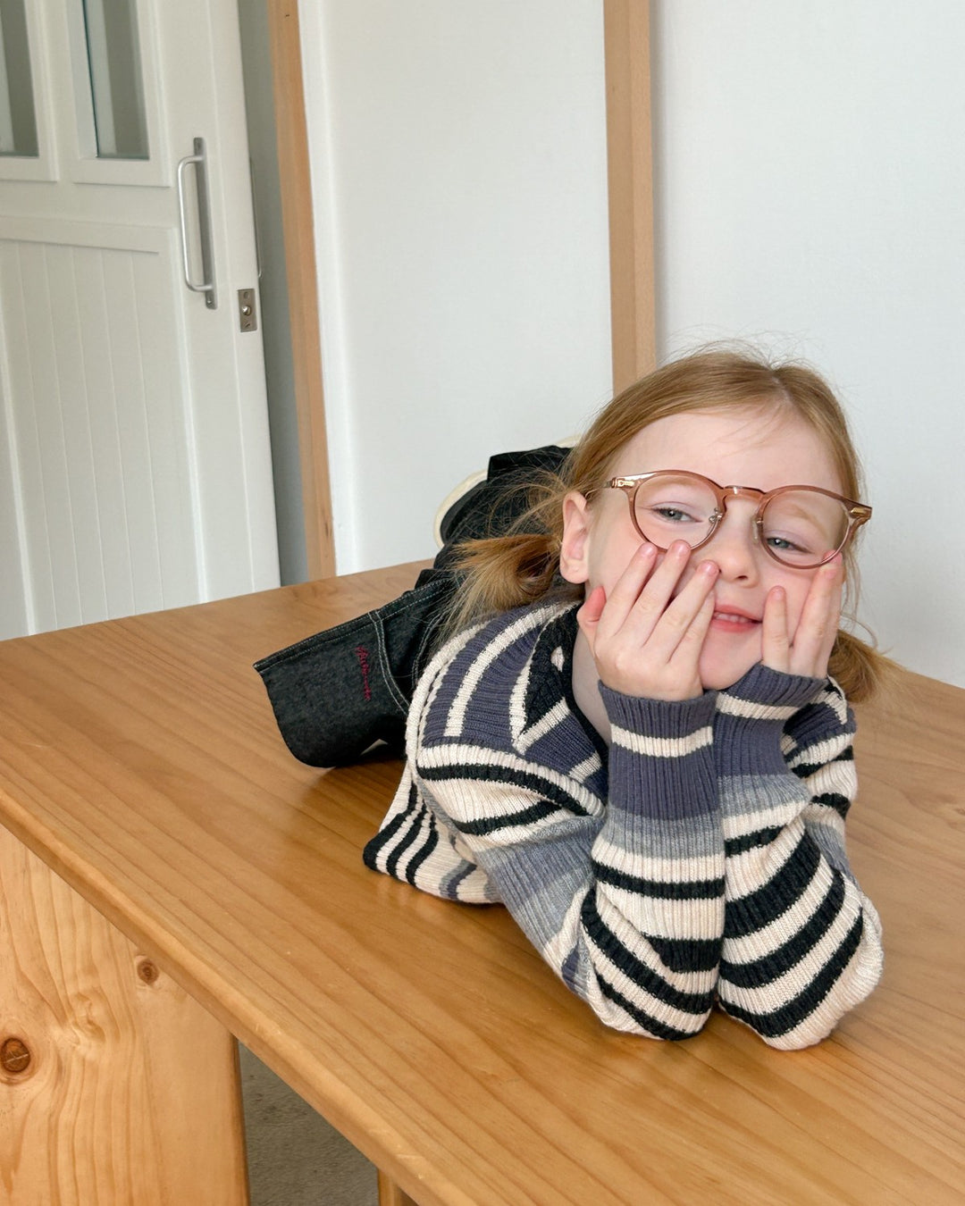 マルチボーダーニットアンサンブル