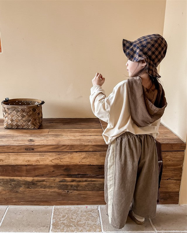 サイドラインコーデュロイパンツ