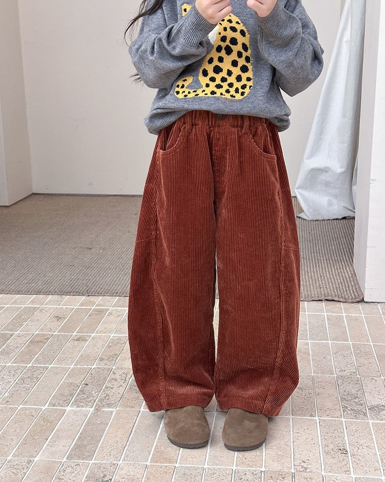 コーデュロイタックパンツ