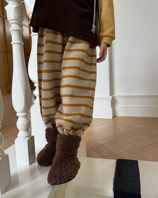 フランネルボーダーパンツ