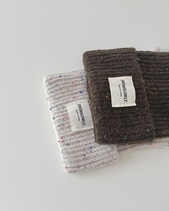 カラーネップミミビーニー