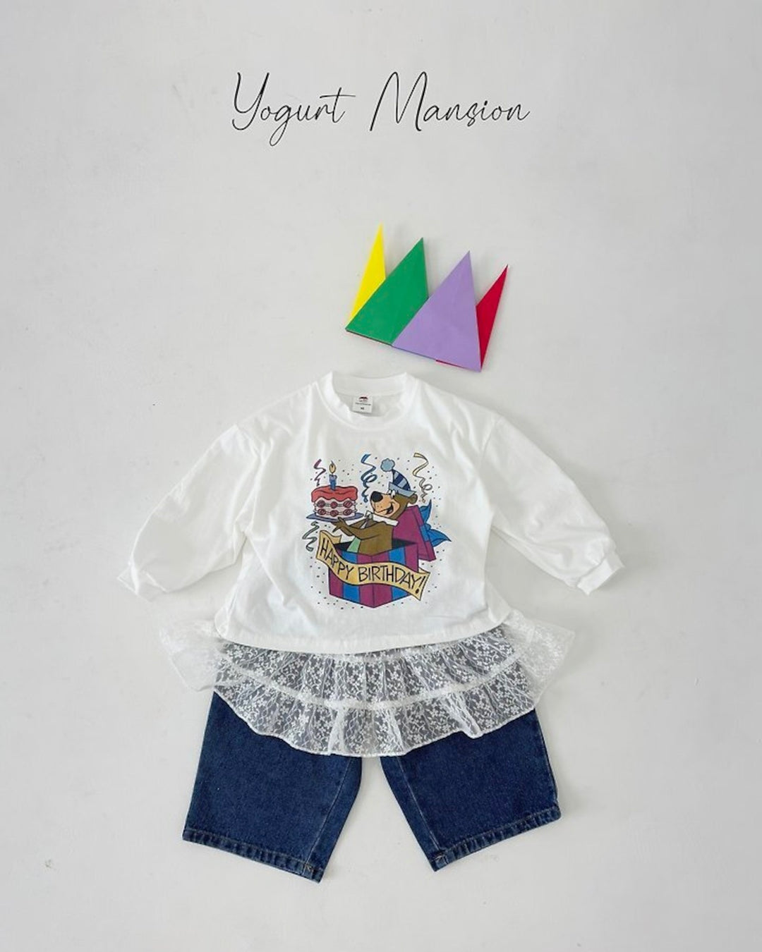 [yogurt mansion]birthday T