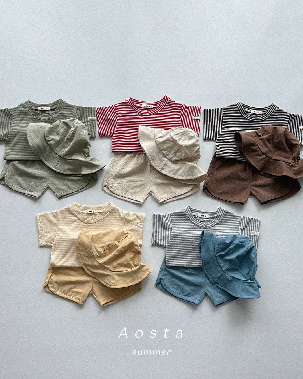 [aosta]summer short pants