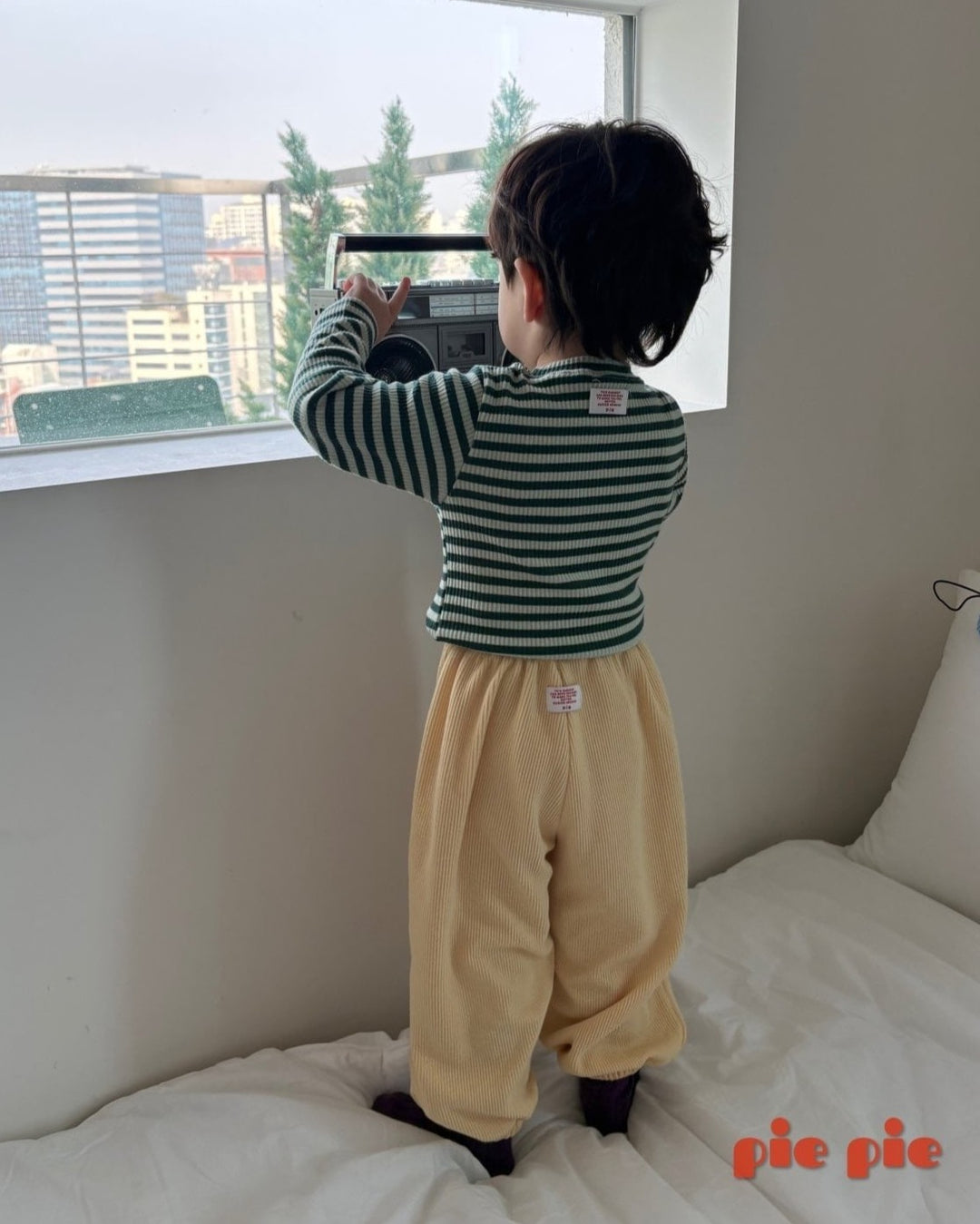 [pie]celery stripe T