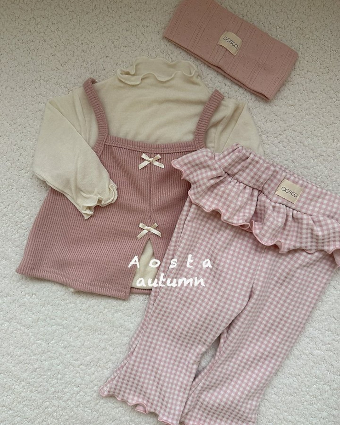 [AOSTA]Kiki Frill Pants