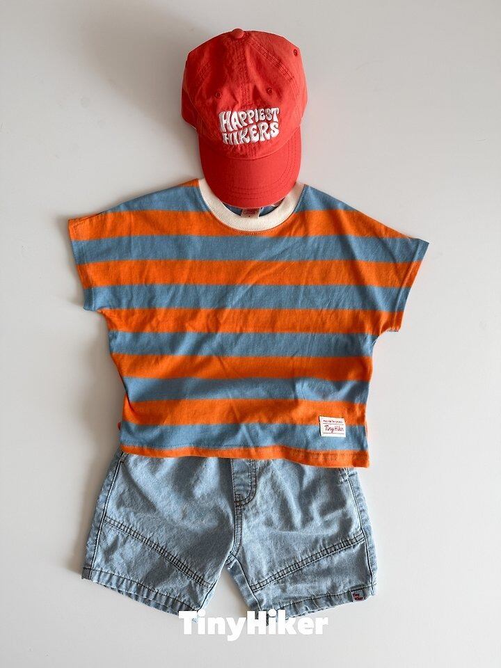 [TinyHiker]willy border striped T