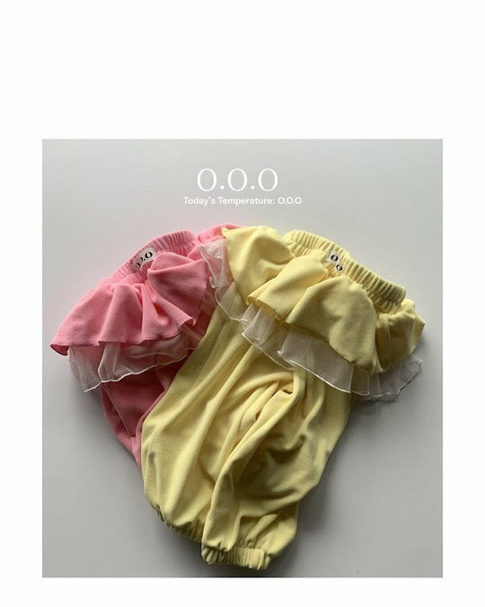 [O.O.O]novera frill pants