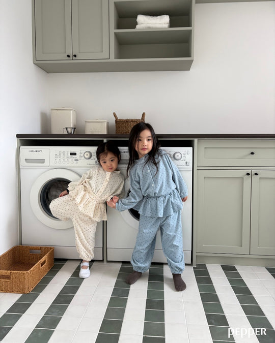 [pepper]dot terry cardigan