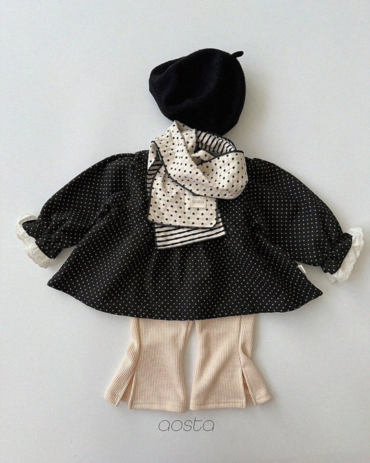 [AOSTA]Milk Dot Blouse