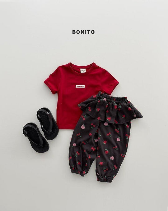 [BONITO]frill jogger pants