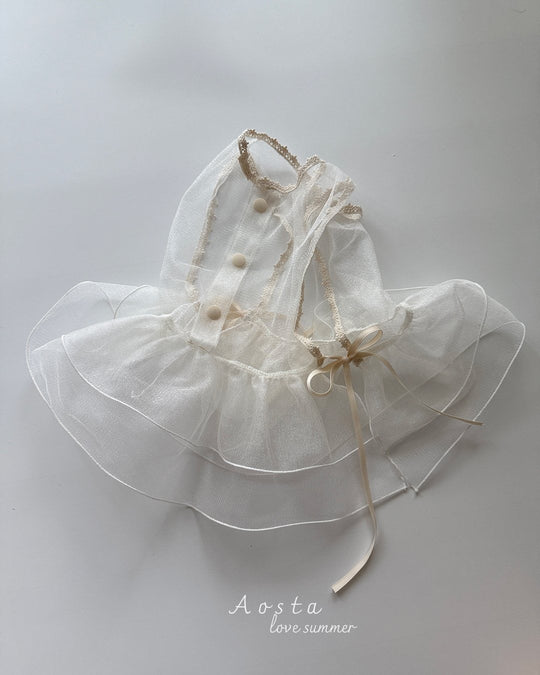 [aosta]lace simple vest