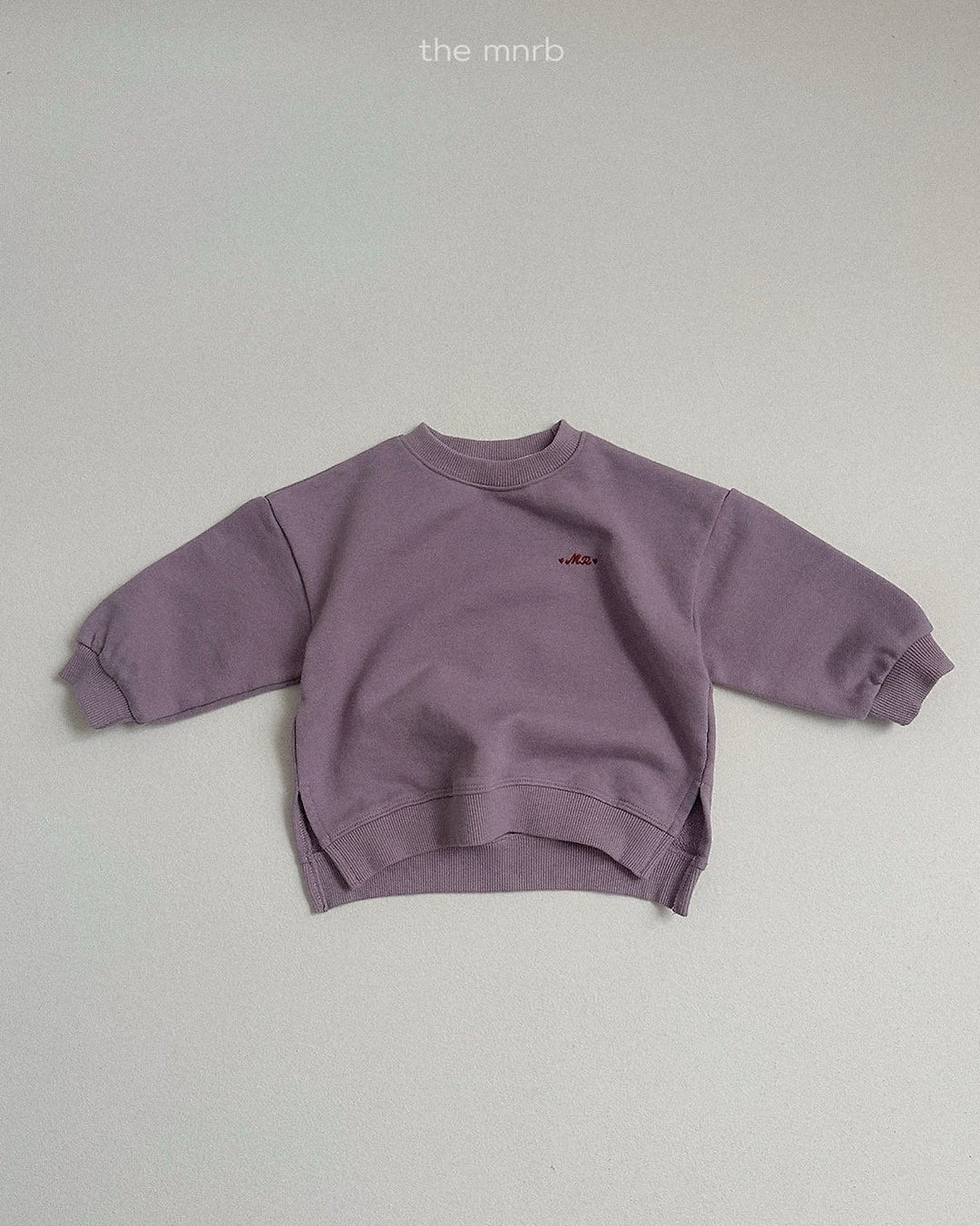 [minirobe]Asymmetric Sweatshirt