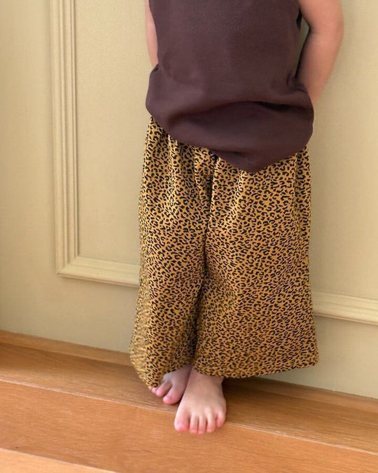 [pepper]leopard print pants