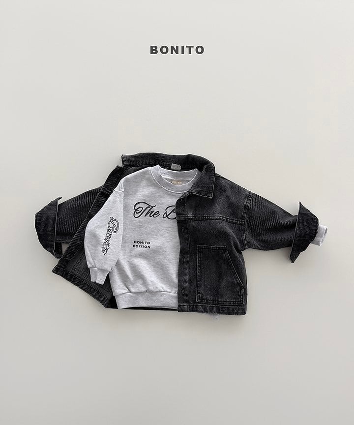 [BONITO] BONITOレタリングスウェット