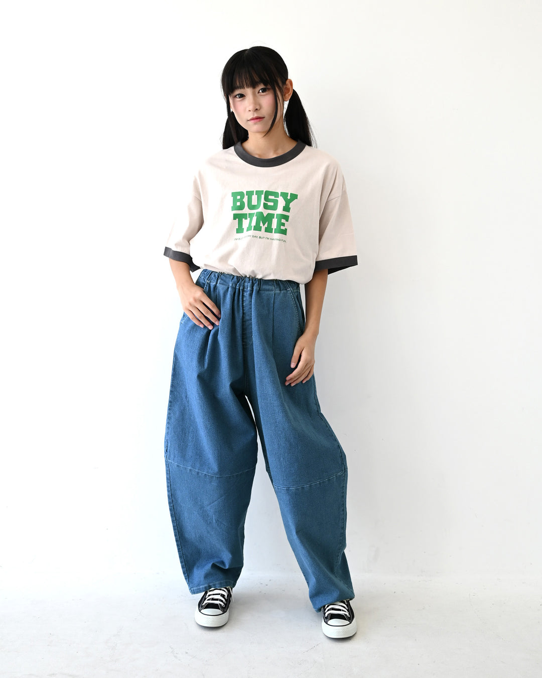 [FOV]バルーンデニムパンツ646201