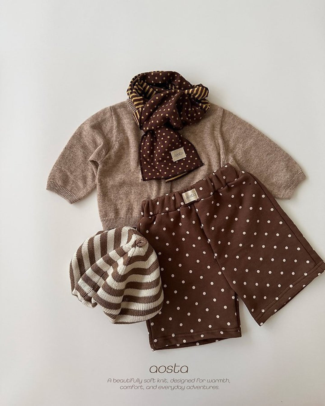 [AOSTA]Knit Cashmere Cardigan