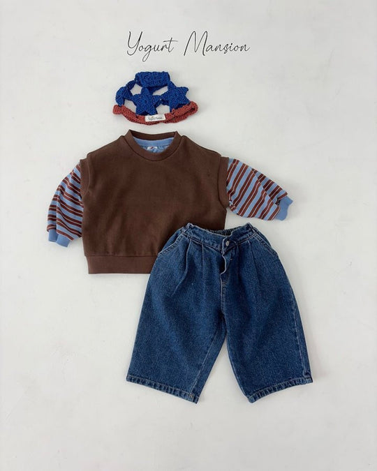 [yogurt mansion]friends vest