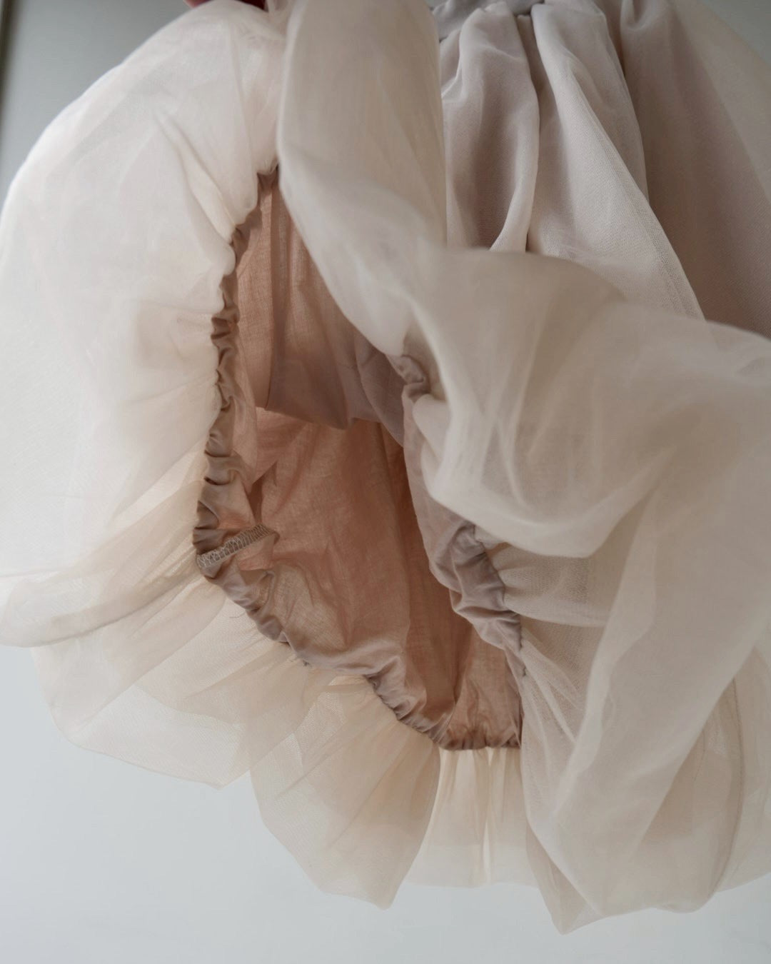 ラメチュールバルーンワンピース