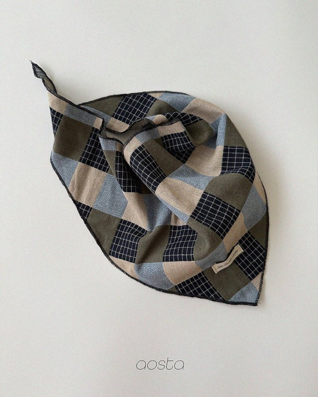 [AOSTA]Patchwork Scarf