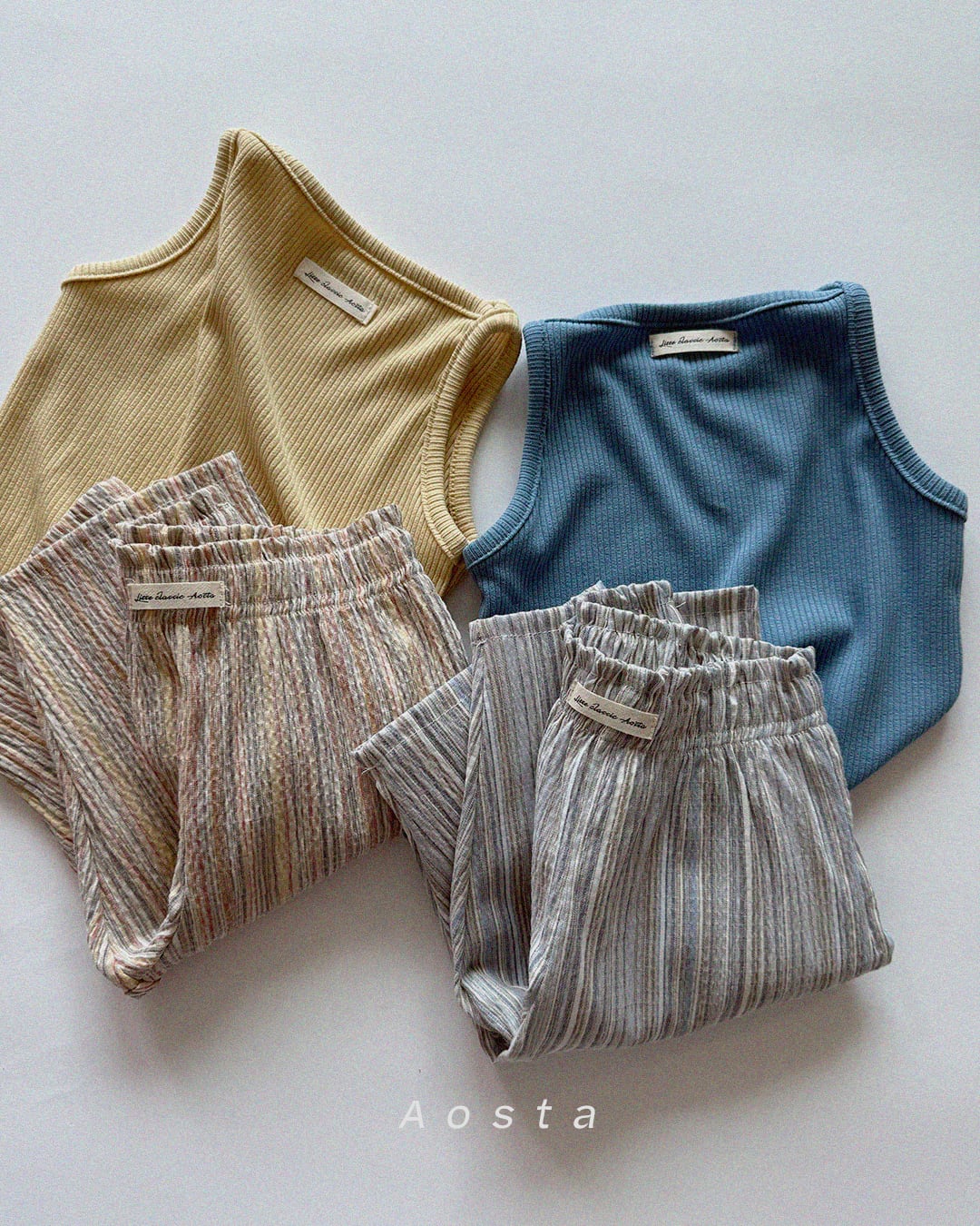 [aosta]cool linen pants