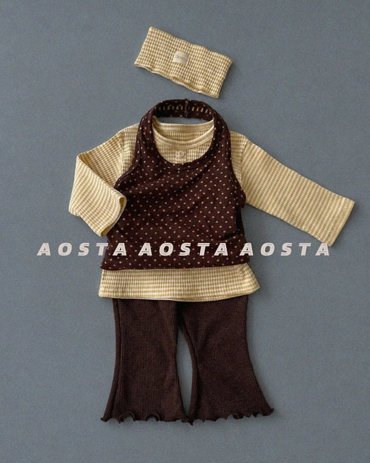 [AOSTA]Jelly Waffle Pants