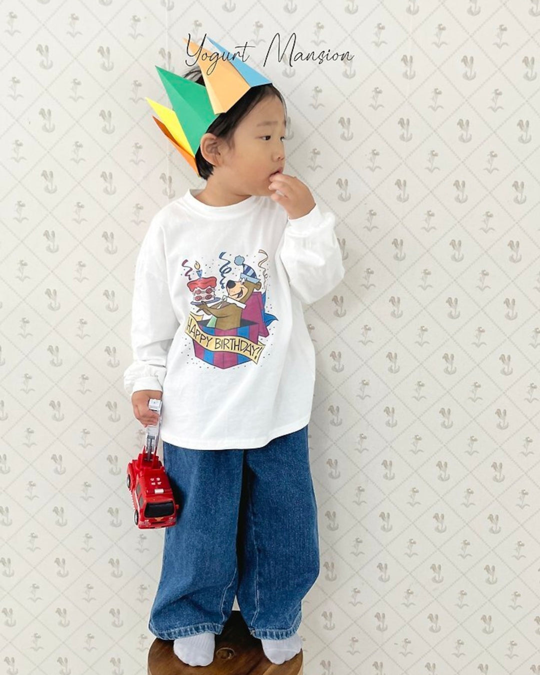 [yogurt mansion]birthday T