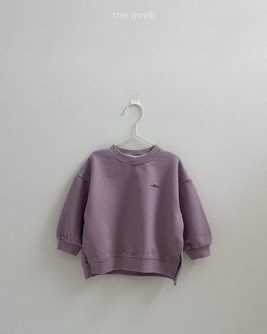 [minirobe]Asymmetric Sweatshirt