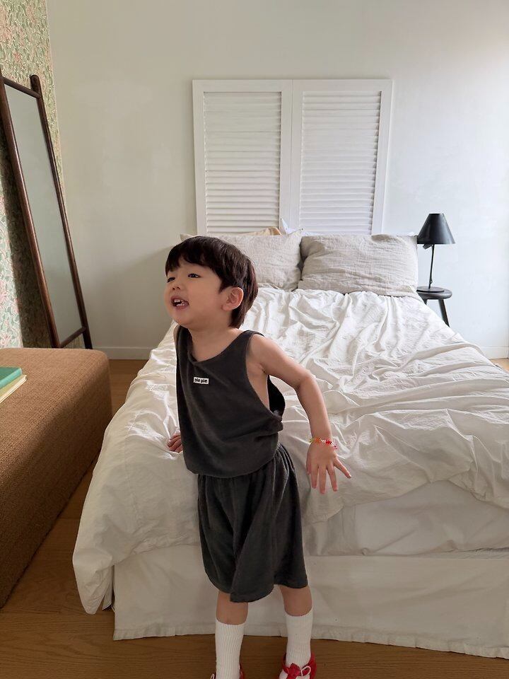 [pie]siwon school sleeveless SET-UP