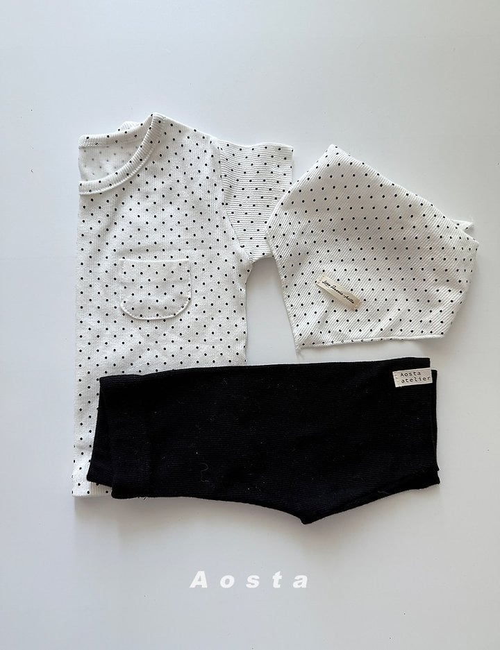 [aosta]lip biker pants