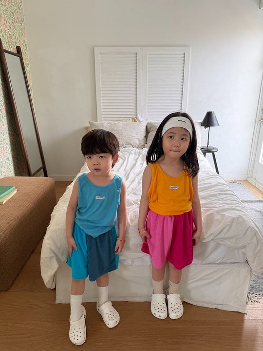 [pie]half and half terry short pants