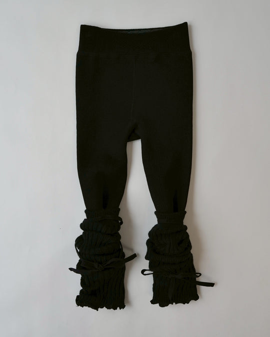 レッグウォーマー付裏起毛レギンス