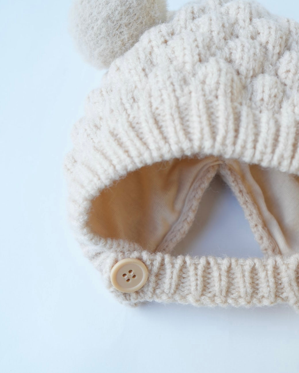 バブルニットくまさんボンネ