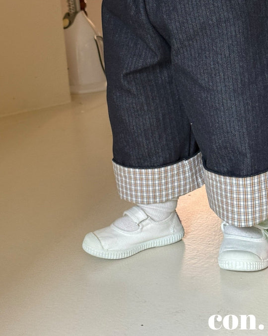 [con]Roll-Up Non-Fade Denim