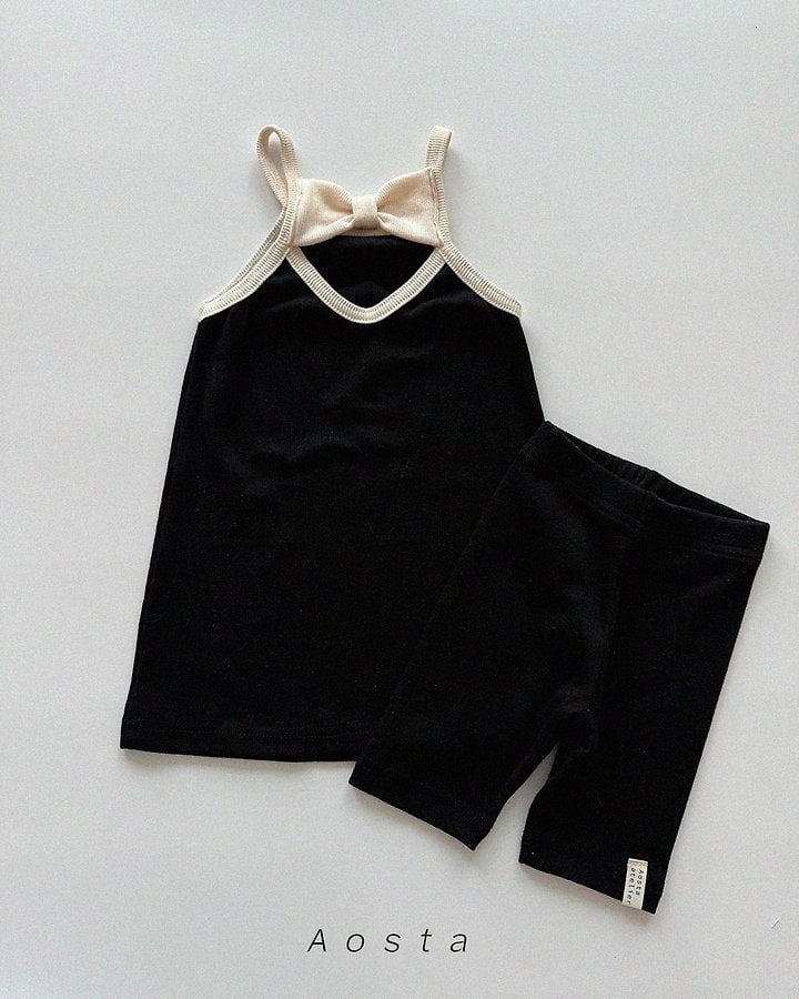 [aosta]lip biker pants