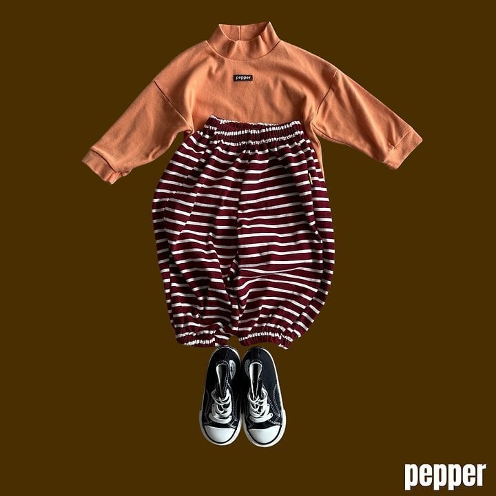 [pepper]チャチャボーダージョガーパンツ