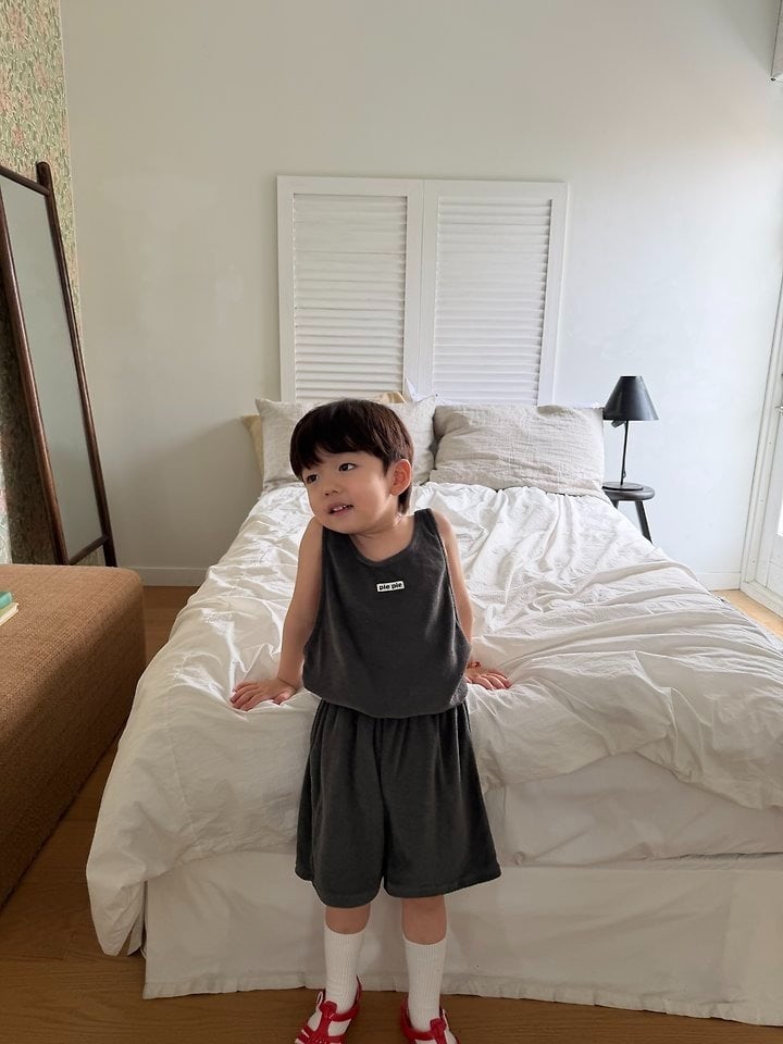 [pie]siwon school sleeveless SET-UP