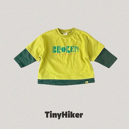 [TinyHiker]レコードレイヤードT