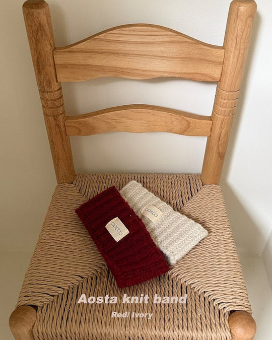 [AOSTA]Knit Cookie Headband