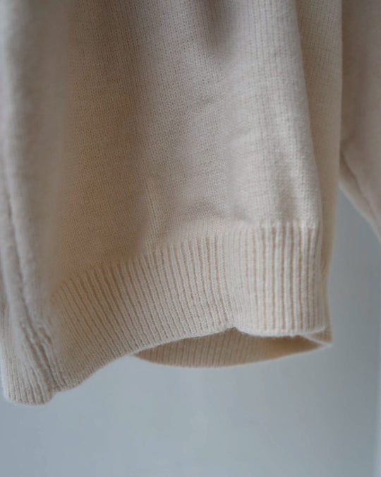 バブーシュ付きニット