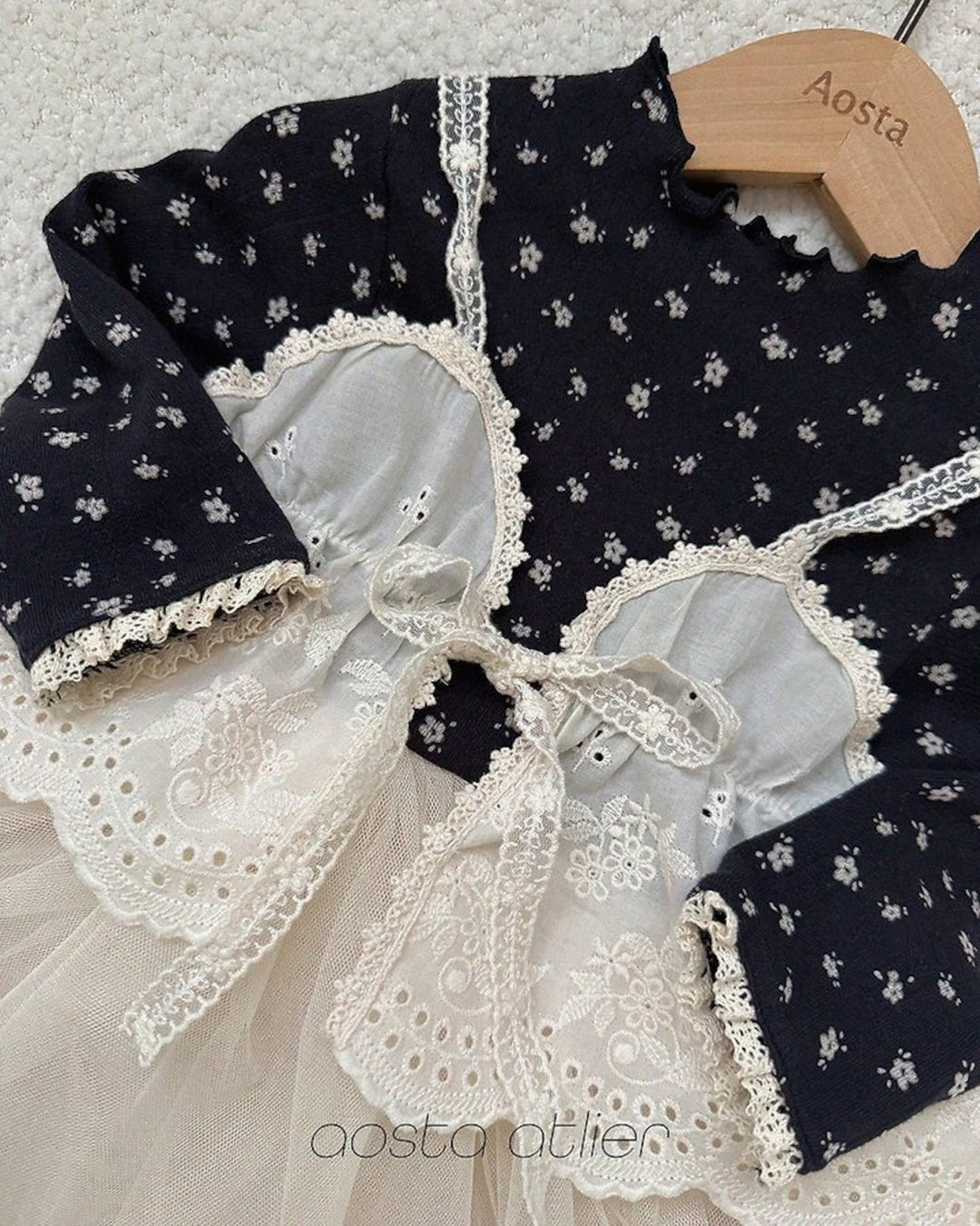 [AOSTA]Lace Bustier